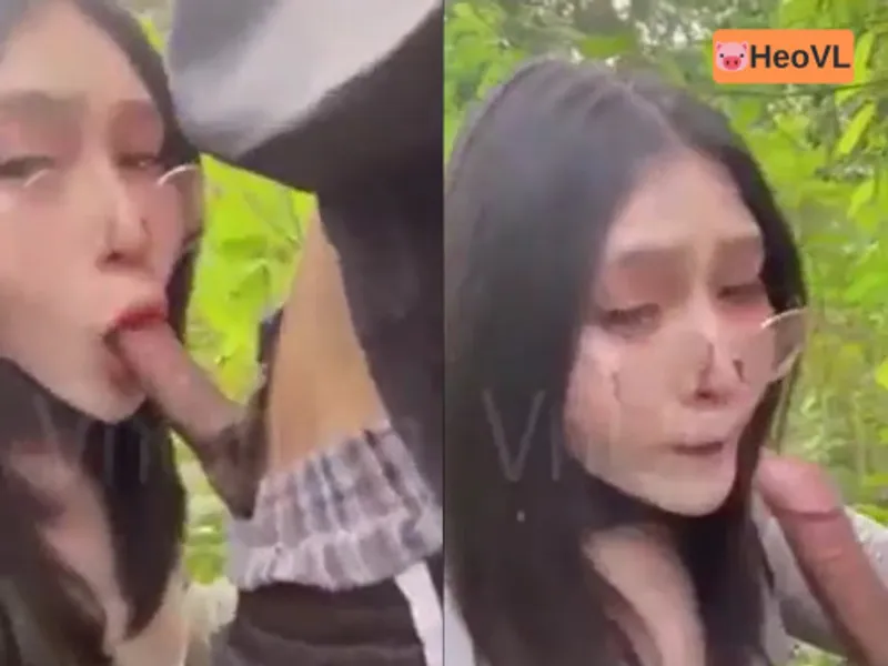 đi dã ngoại tiện làm tình người yêu ở trong rừng